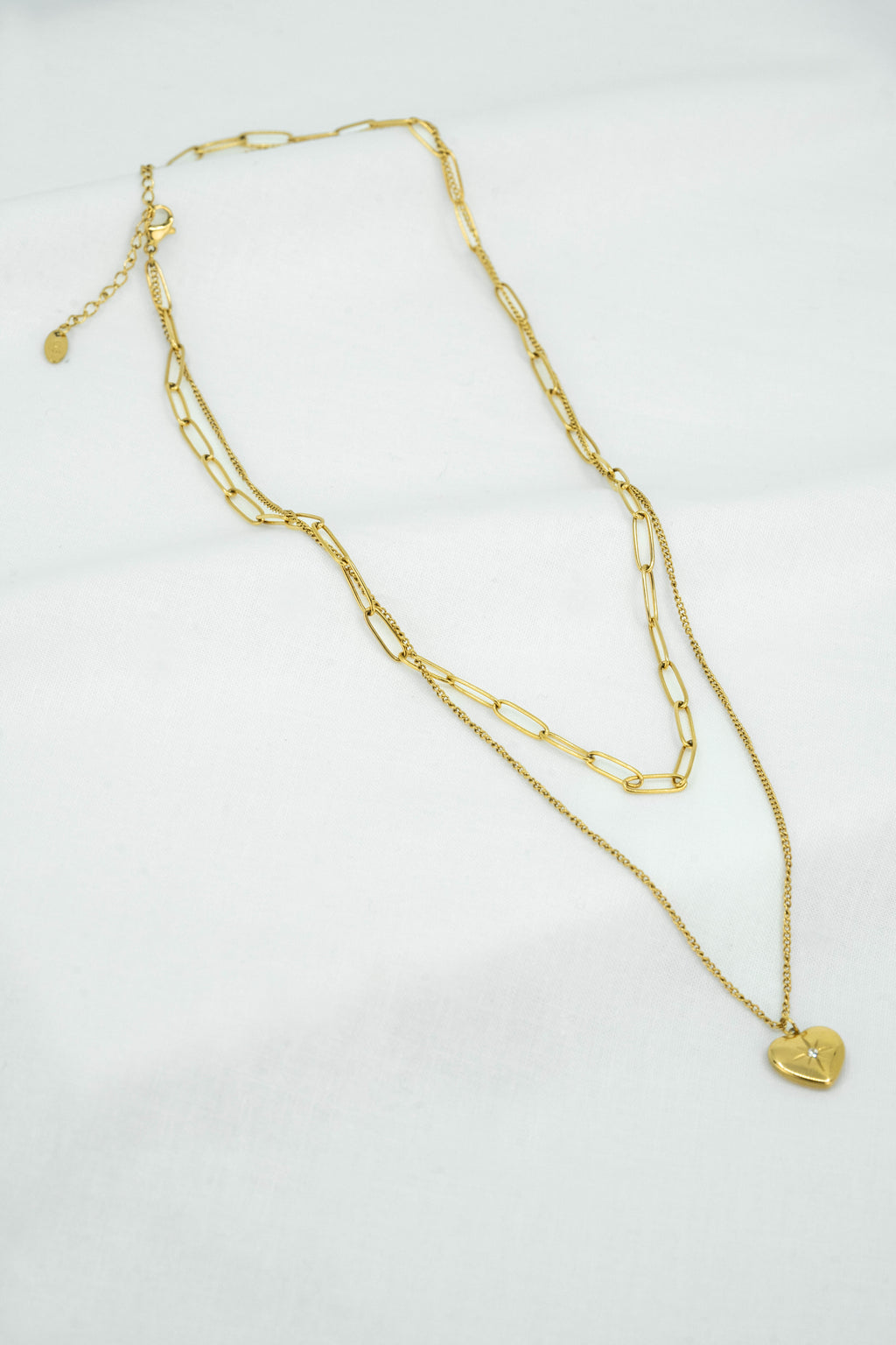 Starfire heart necklace