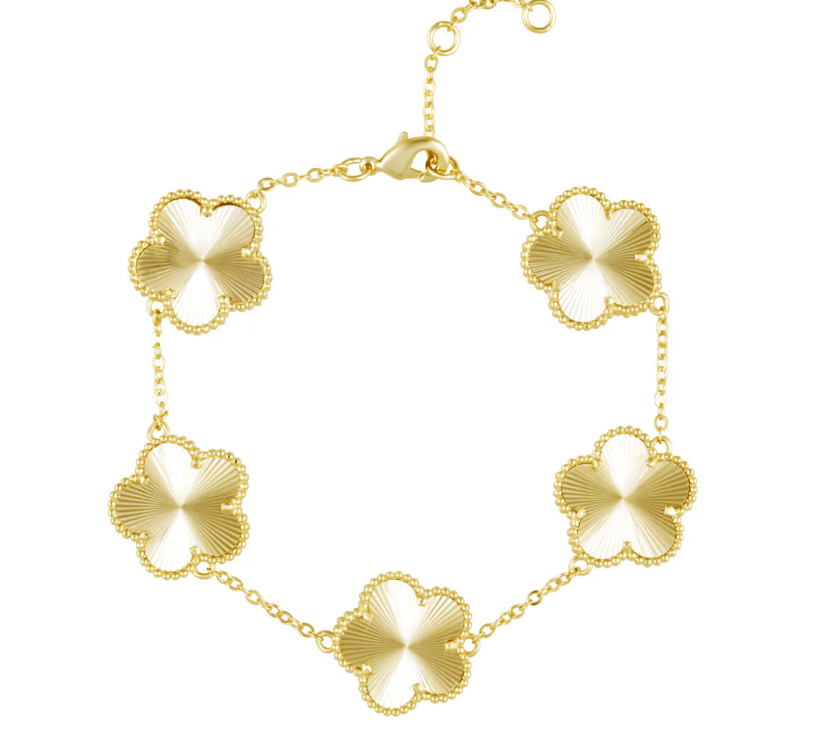 Golden Clover bracelet