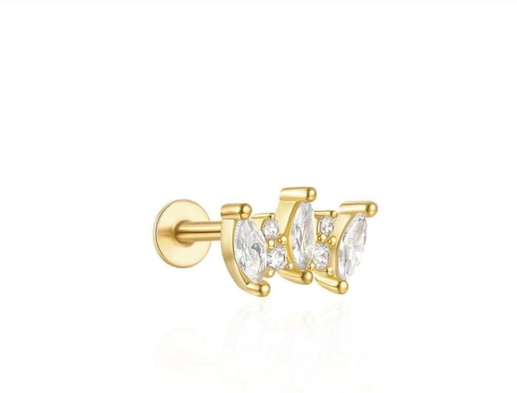 Gamila single ear stud