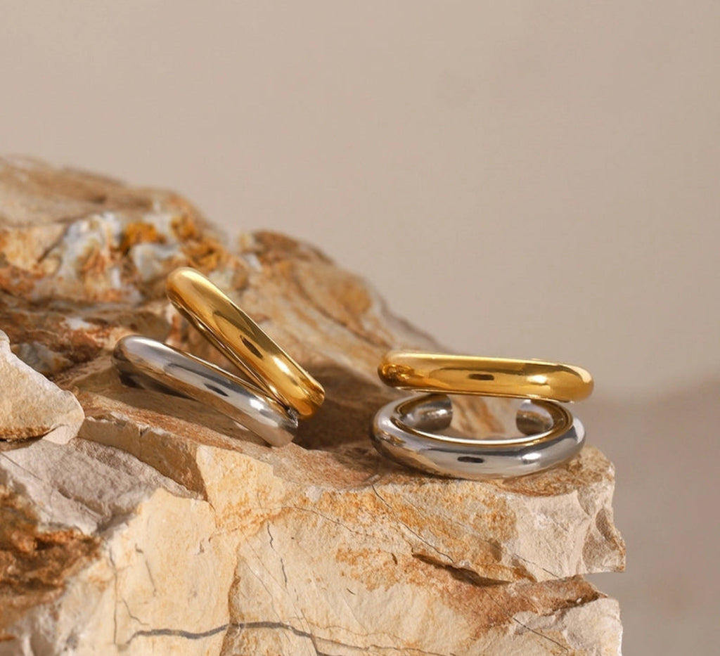 Bailey Two Tone Single ear cuff